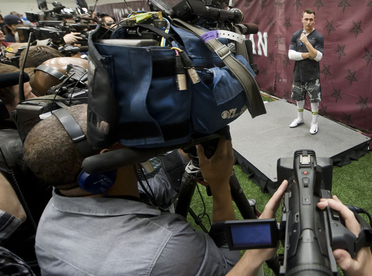 Johnny Manziel Pro Day
